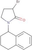 3-Bromo-1-(1,2,3,4-tetrahydronaphthalen-1-yl)pyrrolidin-2-one