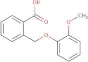 2-[(2-Methoxyphenoxy)methyl]benzoic acid