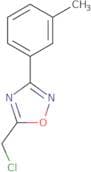 5-(Chloromethyl)-3-(3-methylphenyl)-1,2,4-oxadiazole