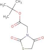 tert-Butyl 2-(2,4-dioxo-1,3-thiazolidin-3-yl)acetate