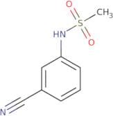 3-(Methanesulfonylamino)benzonitrile