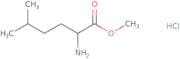 Methyl 2-amino-5-methylhexanoate hydrochloride