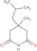 4-Methyl-4-(2-methylpropyl)piperidine-2,6-dione