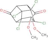 1a,​2,​3a,​5b-​Tetrachlorohexahydro​-​3,​3-​dimethoxy-1,​2,​4-​ethanylylidene-​1H-​cyclobuta[cd]​p…