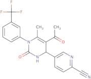 5-(5-Acetyl-6-methyl-2-oxo-1-(3-(trifluoromethyl)phenyl)-1,2,3,4-tetrahydropyrimidin-4-yl)picolino…