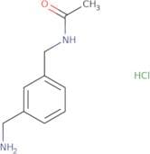 N-{[3-(Aminomethyl)phenyl]methyl}acetamide hydrochloride