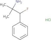 1-Fluoro-2-methyl-1-phenylpropan-2-amine hydrochloride