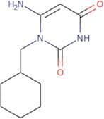 6-Amino-1-(cyclohexylmethyl)-1,2,3,4-tetrahydropyrimidine-2,4-dione