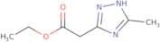 Ethyl 2-(5-methyl-4H-1,2,4-triazol-3-yl)acetate