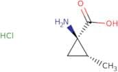 rac-(1R,2R)-1-Amino-2-methylcyclopropane-1-carboxylic acid hydrochloride