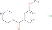 (3-Methoxyphenyl)(1-piperazinyl)methanone hydrochloride