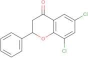 6,8-Dichloro-2-phenyl-3,4-dihydro-2H-1-benzopyran-4-one
