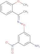 3-({[1-(2-Methoxyphenyl)ethylidene]amino}oxy)-5-nitroaniline