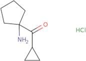 1-Cyclopropanecarbonylcyclopentan-1-amine hydrochloride