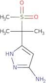 3-(2-Methanesulfonylpropan-2-yl)-1H-pyrazol-5-amine
