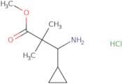 Methyl 3-amino-3-cyclopropyl-2,2-dimethylpropanoate hydrochloride