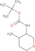 rac-tert-Butyl N-[(3R,4R)-4-aminooxan-3-yl]carbamate