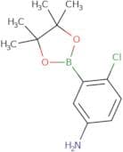 4-Chloro-3-(tetramethyl-1,3,2-dioxaborolan-2-yl)aniline