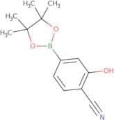 2-Hydroxy-4-(4,4,5,5-tetramethyl-1,3,2-dioxaborolan-2-yl)benzonitrile