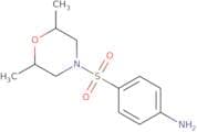 4-[(2,6-Dimethylmorpholin-4-yl)sulfonyl]aniline