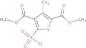 2,4-Dimethyl 5-(chlorosulfonyl)-3-methylthiophene-2,4-dicarboxylate