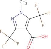 1-Methyl-3,5-bis(trifluoromethyl)-1H-pyrazole-4-carboxylic acid