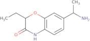 7-(1-Aminoethyl)-2-ethyl-3,4-dihydro-2H-1,4-benzoxazin-3-one