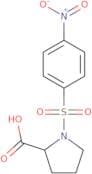 1-(4-Nitrobenzenesulfonyl)pyrrolidine-2-carboxylic acid