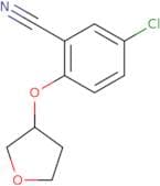 5-Chloro-2-(oxolan-3-yloxy)benzonitrile