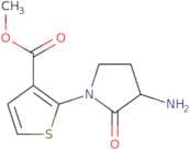 Methyl 2-(3-amino-2-oxopyrrolidin-1-yl)thiophene-3-carboxylate