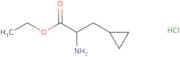 Ethyl 2-amino-3-cyclopropylpropanoate hydrochloride