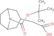 2-{8-[(tert-Butoxy)carbonyl]-8-azabicyclo[3.2.1]octan-3-yl}acetic acid