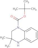 tert-Butyl 3,3-dimethyl-1,2,3,4-tetrahydroquinoxaline-1-carboxylate