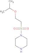 1-[2-(Propan-2-yloxy)ethanesulfonyl]piperazine