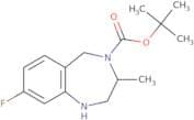 tert-Butyl 8-fluoro-3-methyl-2,3,4,5-tetrahydro-1H-1,4-benzodiazepine-4-carboxylate