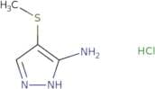 4-(Methylsulfanyl)-1H-pyrazol-5-amine hydrochloride