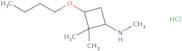 3-Butoxy-N,2,2-trimethylcyclobutan-1-amine hydrochloride