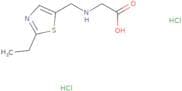 2-{[(2-Ethyl-1,3-thiazol-5-yl)methyl]amino}acetic acid dihydrochloride