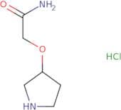 2-(Pyrrolidin-3-yloxy)acetamide hydrochloride
