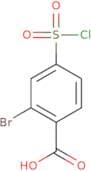 2-Bromo-4-(chlorosulfonyl)benzoic acid