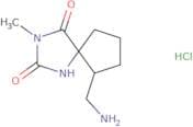 6-(Aminomethyl)-3-methyl-1,3-diazaspiro[4.4]nonane-2,4-dione hydrochloride