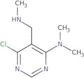6-Chloro-N,N-dimethyl-5-[(methylamino)methyl]pyrimidin-4-amine