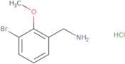 (3-Bromo-2-methoxyphenyl)methanamine hydrochloride