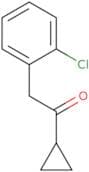 2-(2-Chlorophenyl)-1-cyclopropylethan-1-one