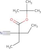 tert-Butyl 2-cyano-2-ethylbutanoate