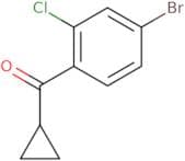 (4-Bromo-2-chlorophenyl)(cyclopropyl)methanone