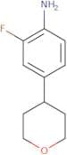 2-Fluoro-4-(oxan-4-yl)aniline