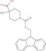 1-{[(9H-Fluoren-9-yl)methoxy]carbonyl}-4-methylpiperidine-4-carboxylic acid
