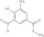 Benzoic acid, 4-hydroxy-3-methyl-5-nitro-, methyl ester