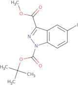 1-tert-Butyl 3-methyl 5-iodo-1H-indazole-1,3-dicarboxylate
